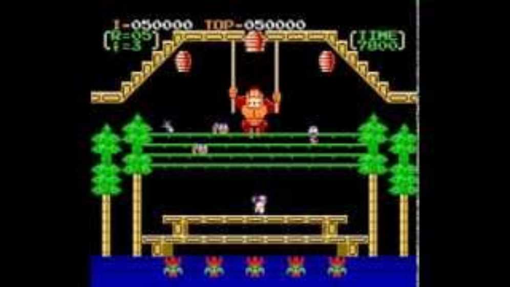 Donkey Kong 3 - Nintendo Entertainment System (NES) (Nintendo - 2) video game collectible [Barcode 045496630256] - Main Image 4
