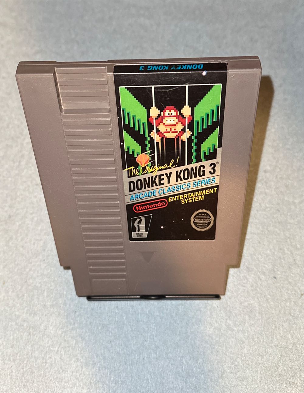 _Donkey Kong 3 - Nintendo Entertainment System (NES) video game collectible - Main Image 3