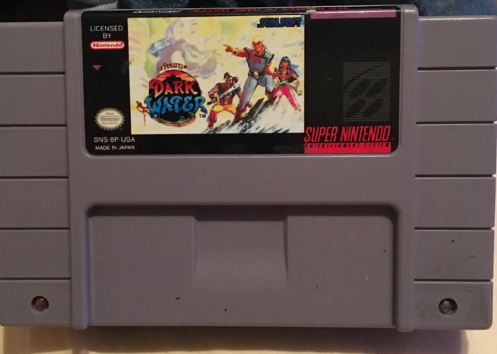 The Pirates Of Dark Water - Nintendo Super Nintendo Entertainment System (SNES) video game collectible - Main Image 1