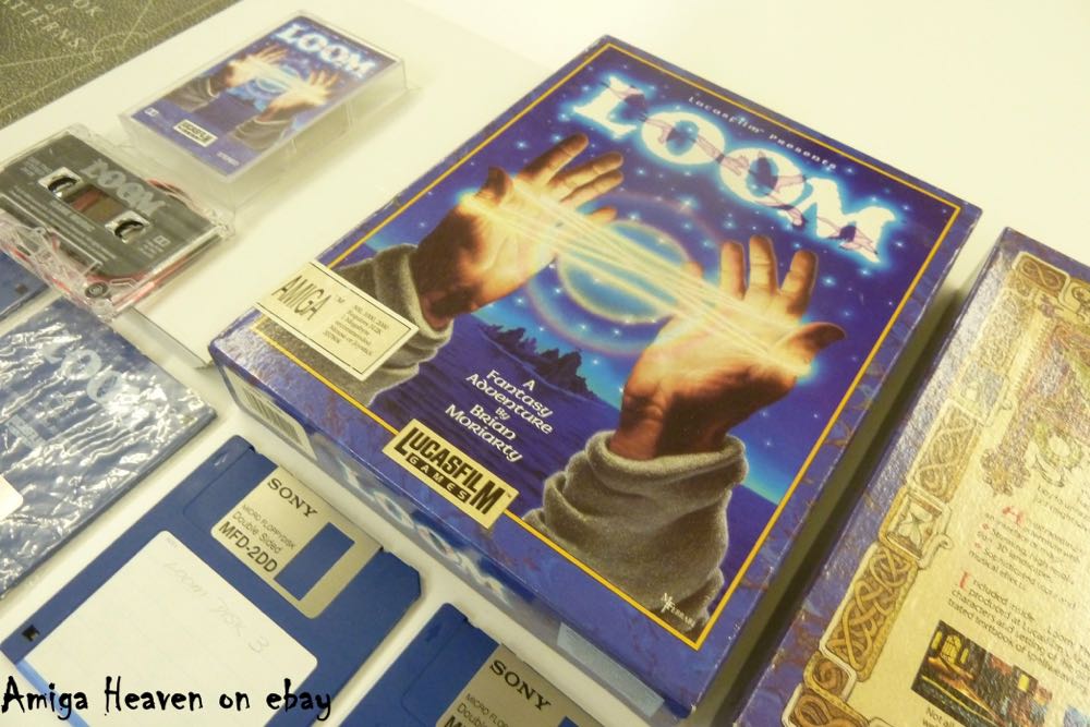 Loom - Commodore Amiga (Lucasfilm Games - 1) video game collectible [Barcode 4005209003179] - Main Image 2