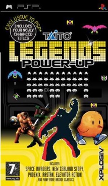 Taito Legends Power Up - Sony PlayStation Portable (PSP) (Empire) video game collectible [Barcode 5017783024661] - Main Image 1