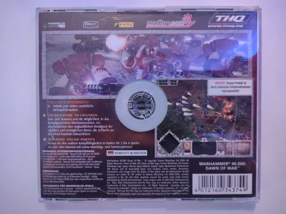 Warhammer 40,000: Dawn of War Game of the Year Edition - Valve Steam (THQ - 8) video game collectible [Barcode 4012160343749] - Main Image 2