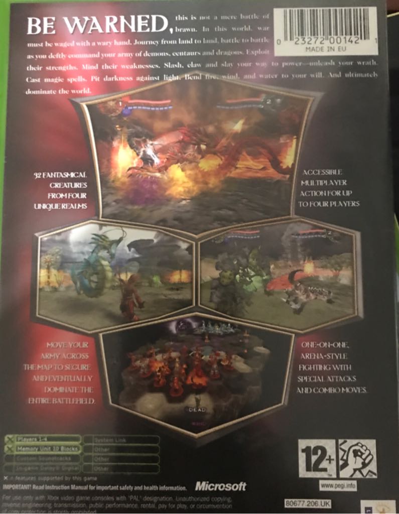 Wrath Unleashed - Microsoft Xbox video game collectible [Barcode 023272001421] - Main Image 2
