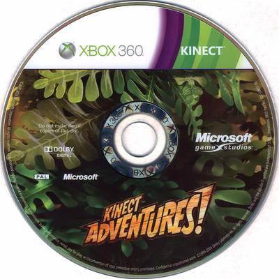 Kinect Adventures - Microsoft Xbox 360 (Microsoft Game Studios - 2) video game collectible [Barcode 07442254] - Main Image 2