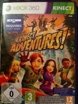 Kinect Adventures - Microsoft Xbox 360 (Microsoft Game Studios - 2) video game collectible [Barcode 29615124] - Main Image 1