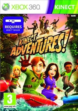 Kinect Adventures - Microsoft Xbox 360 (Microsoft Game Studios - 1) video game collectible [Barcode 885370226034] - Main Image 1
