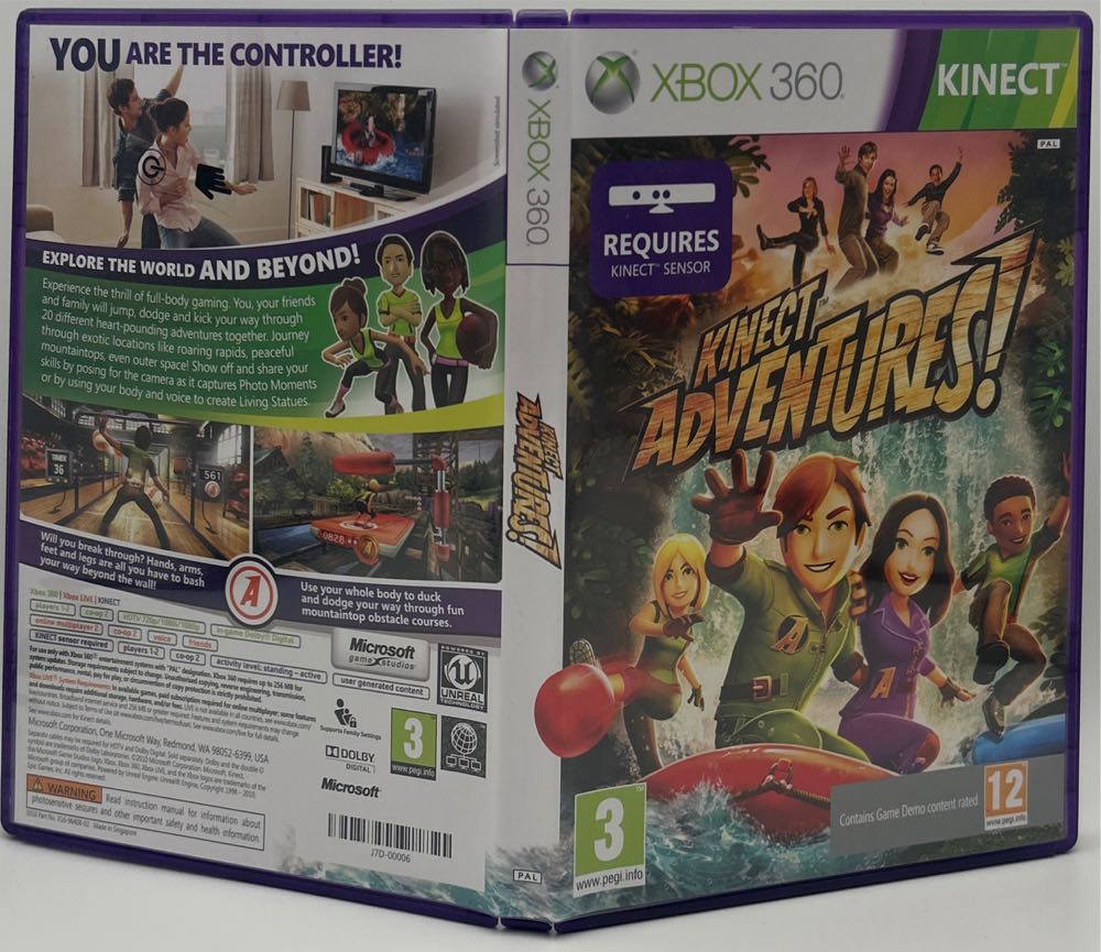 Kinect Adventures! - Microsoft Xbox 360 video game collectible - Main Image 3