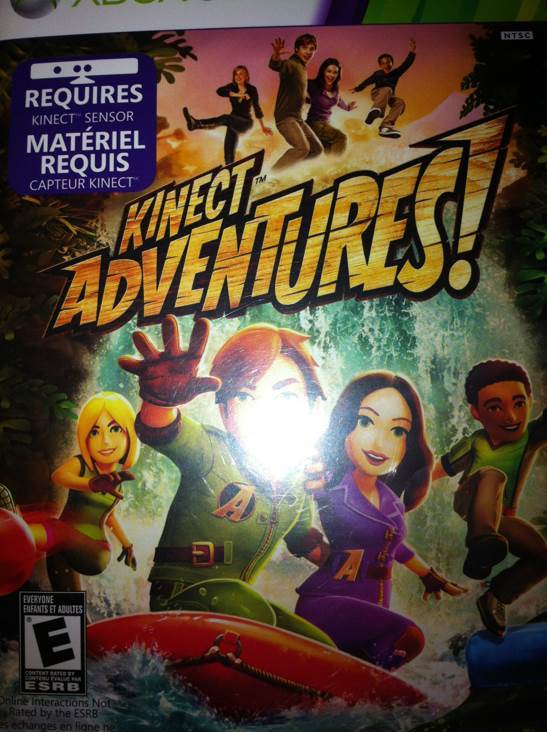 Kinect Adventures - Microsoft Xbox 360 video game collectible - Main Image 1