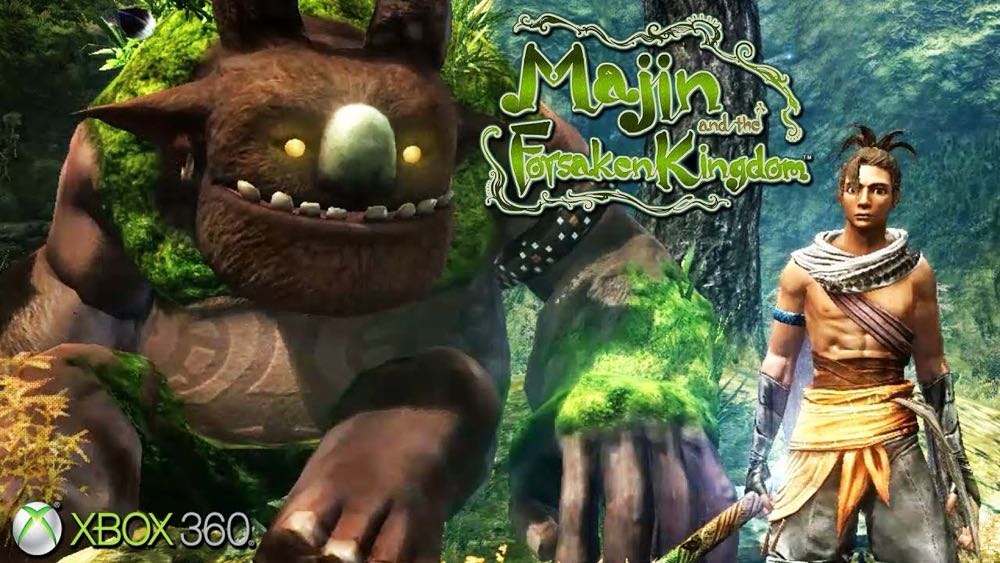 Majin And The Forsaken Kingdom - Sony PlayStation 3 (PS3) (Namco Bandai - 1) video game collectible [Barcode 722674110297] - Main Image 3