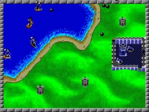 Rampart - Sega Genesis (Mega Drive) (Atari Inc. - 2) video game collectible [Barcode 031763026501] - Main Image 3