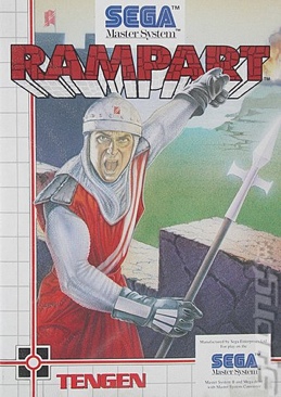 Rampart - Sega Master System video game collectible - Main Image 1