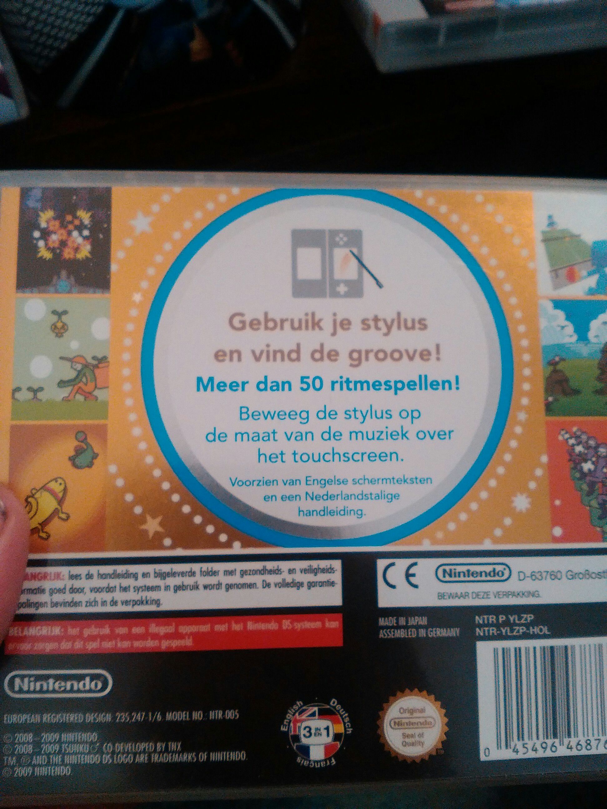 Rhythm Paradise - Nintendo DS video game collectible [Barcode 04140207] - Main Image 2