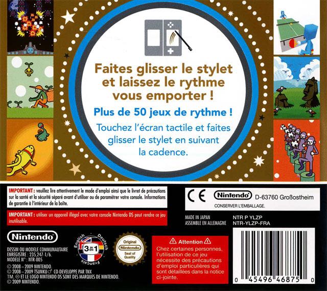 Rhythm Paradise - Nintendo DS (Nintendo - 1) video game collectible [Barcode 045496468750] - Main Image 2