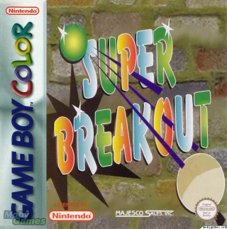Super Breakout - Nintendo Game Boy Color video game collectible - Main Image 1
