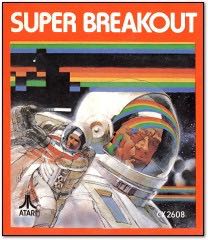 Super Breakout - Atari 2600 video game collectible - Main Image 1