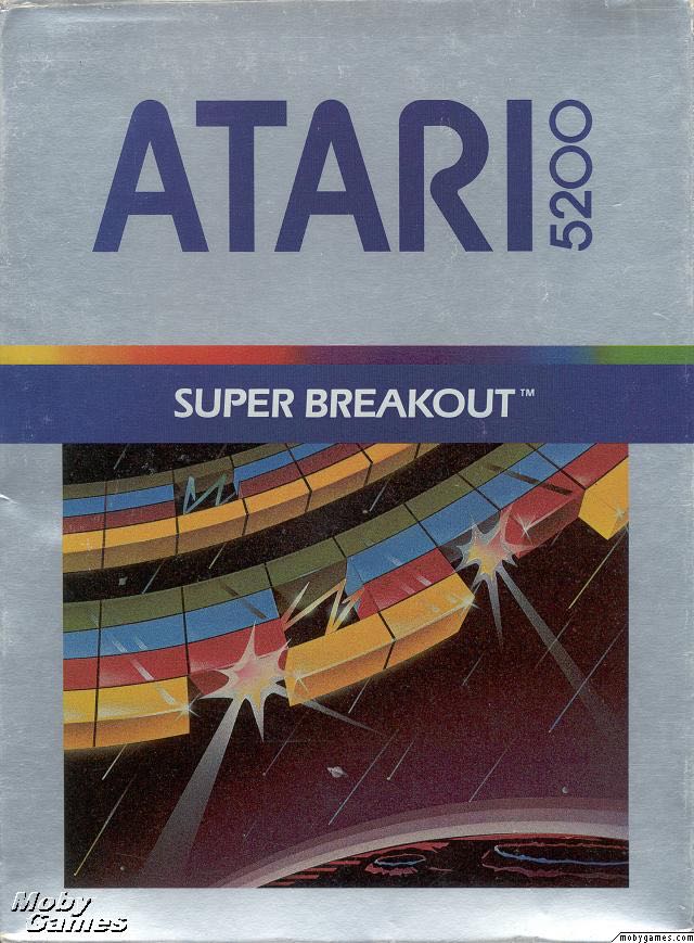 Super Breakout - Atari 5200 video game collectible - Main Image 1