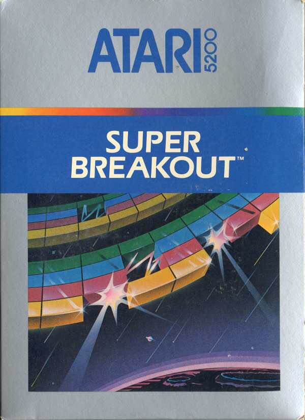Super Breakout - Atari 5200 video game collectible - Main Image 1