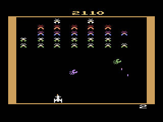 Galaxian - Atari 2600 (Atari - 1) video game collectible [Barcode 0077000026842] - Main Image 4