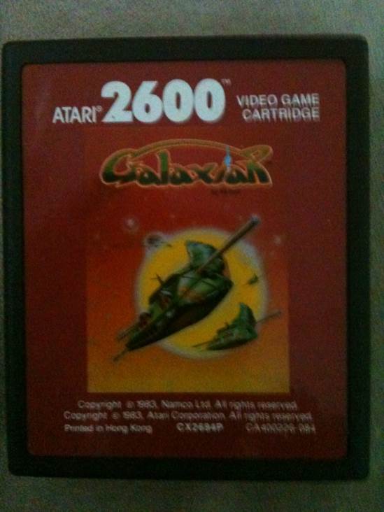 Galaxian - Atari 2600 (Atari, Inc. - 2) video game collectible [Barcode 077000026842] - Main Image 2