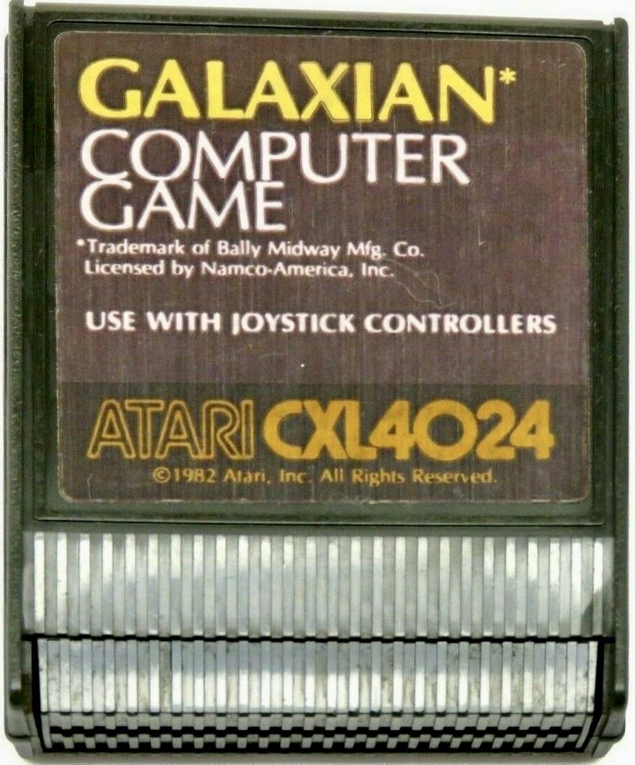 Galaxian - Atari 800 (Atari Inc.) video game collectible - Main Image 3