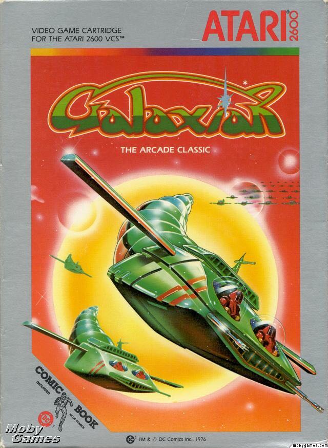 Galaxian - Atari 2600 video game collectible - Main Image 1