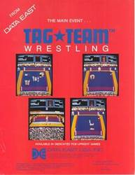 Tag Team Wrestling - Nintendo Entertainment System (NES) (5- Screw - 1-2) video game collectible [Barcode 013252002050] - Main Image 2