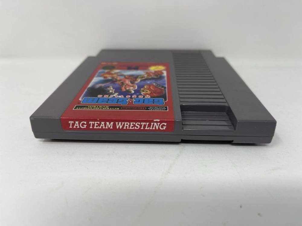 Tag Team Wrestling - Nintendo Entertainment System (NES) (5- Screw - 1-2) video game collectible [Barcode 013252002050] - Main Image 3