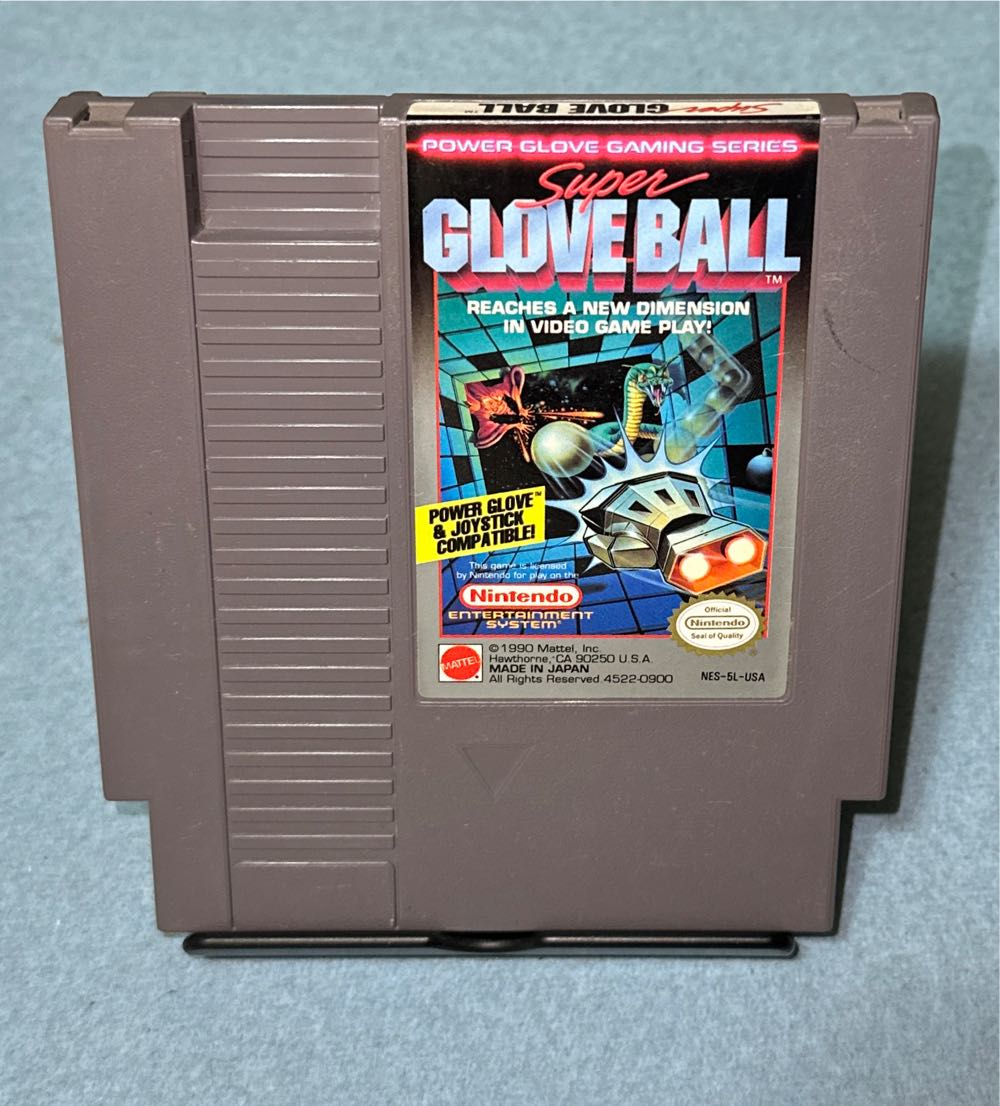 Super Glove Ball - Nintendo Entertainment System (NES) (Mattel) video game collectible - Main Image 3
