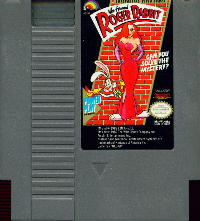 Who Framed Roger Rabbit - Nintendo Entertainment System (NES) (LJN - 1) video game collectible - Main Image 3