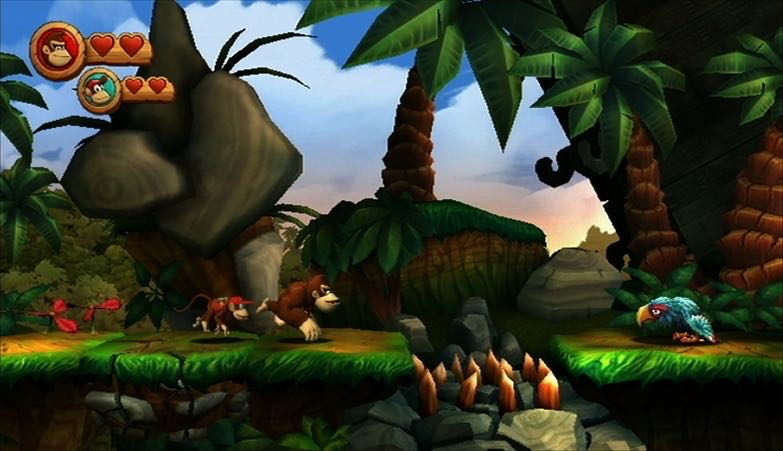 Donkey Kong Country Returns - Nintendo Wii (Nintendo - 1-2) video game collectible [Barcode 045496369279] - Main Image 3