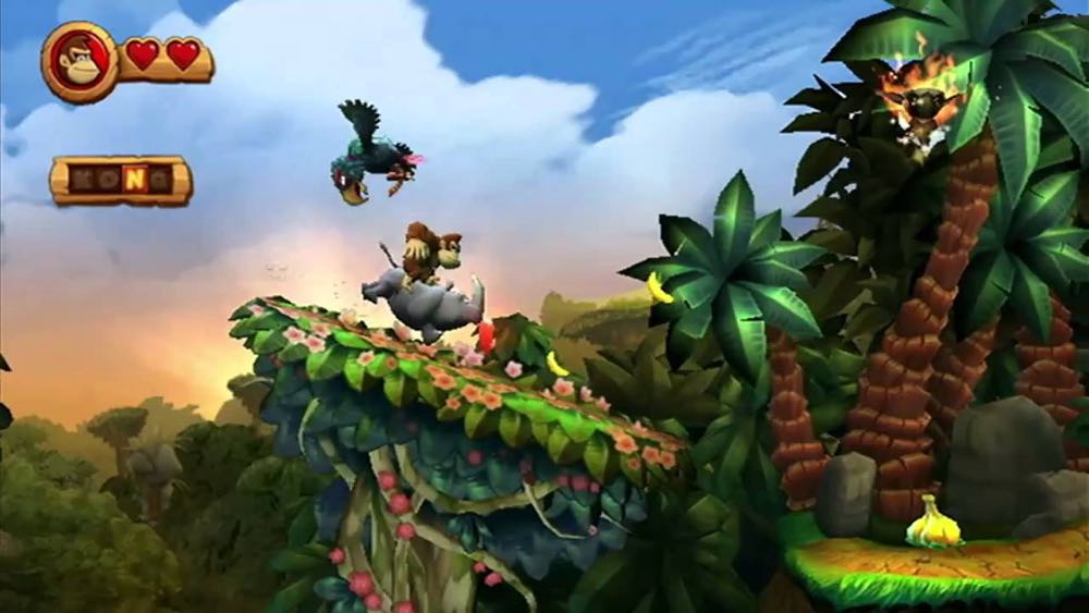 Donkey Kong Country Returns - Nintendo Wii (Nintendo - 1-2) video game collectible [Barcode 045496369279] - Main Image 4