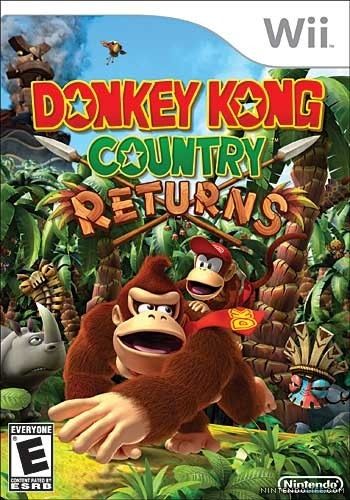 Donkey Kong Country Returns - Nintendo Wii (Nintendo - 2) video game collectible - Main Image 1