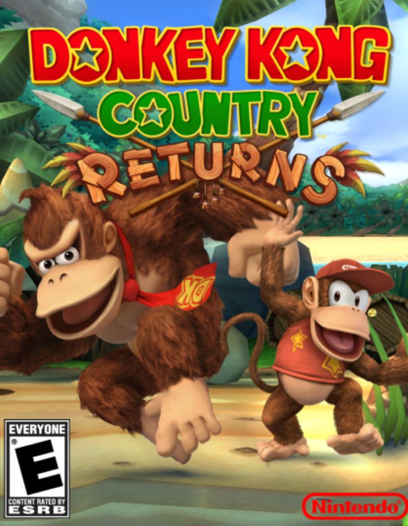 Donkey Kong Country Returns - Nintendo 3DS (Nintendo - 1) video game collectible - Main Image 2