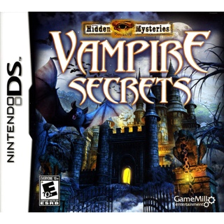Hidden Mysteries Vampire Secrets (Box & Manual) - Nintendo DS (GameMill Entertainment) video game collectible [Barcode 834656084103] - Main Image 1