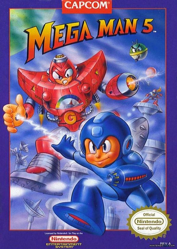 Megaman 5 video game collectible - Main Image 1