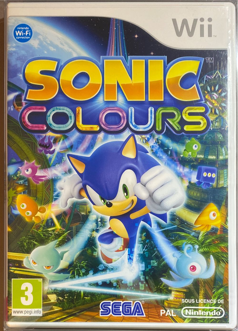 Sonic Colours - Nintendo Wii video game collectible [Barcode 5055277021499] - Main Image 2