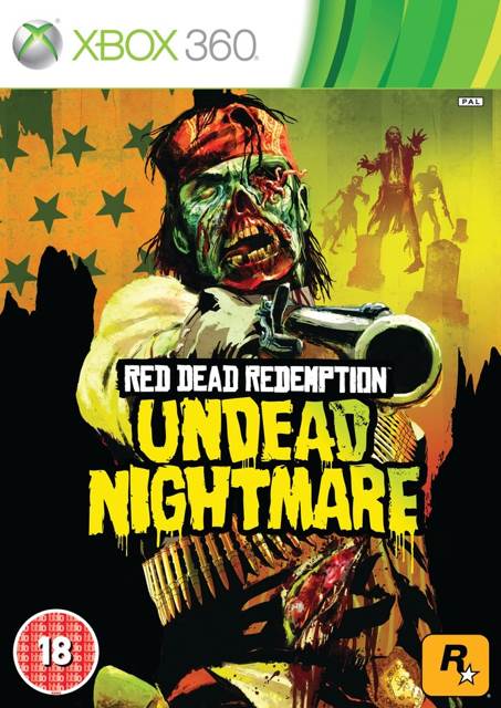 Red Dead Redemption: Undead Nightmare - Microsoft Xbox 360 (Rockstar Games - 1) video game collectible [Barcode 5026555252874] - Main Image 2