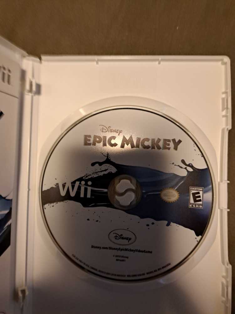 Epic Mickey - Nintendo Wii (Disney Interactive Studios - 1) video game collectible [Barcode 712725018573] - Main Image 4