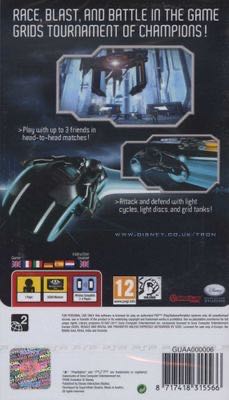 Tron Evolution - Sony PlayStation Portable (PSP) (Disney Interactive Studios - 4) video game collectible [Barcode 8717418281656] - Main Image 2