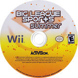 Big League Sports Summer - Nintendo Wii video game collectible [Barcode 047875758971] - Main Image 2
