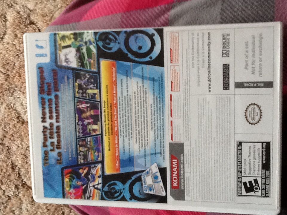 Wii Dance Dance Revolution Hottest Party 2 - Nintendo Wii video game collectible - Main Image 2