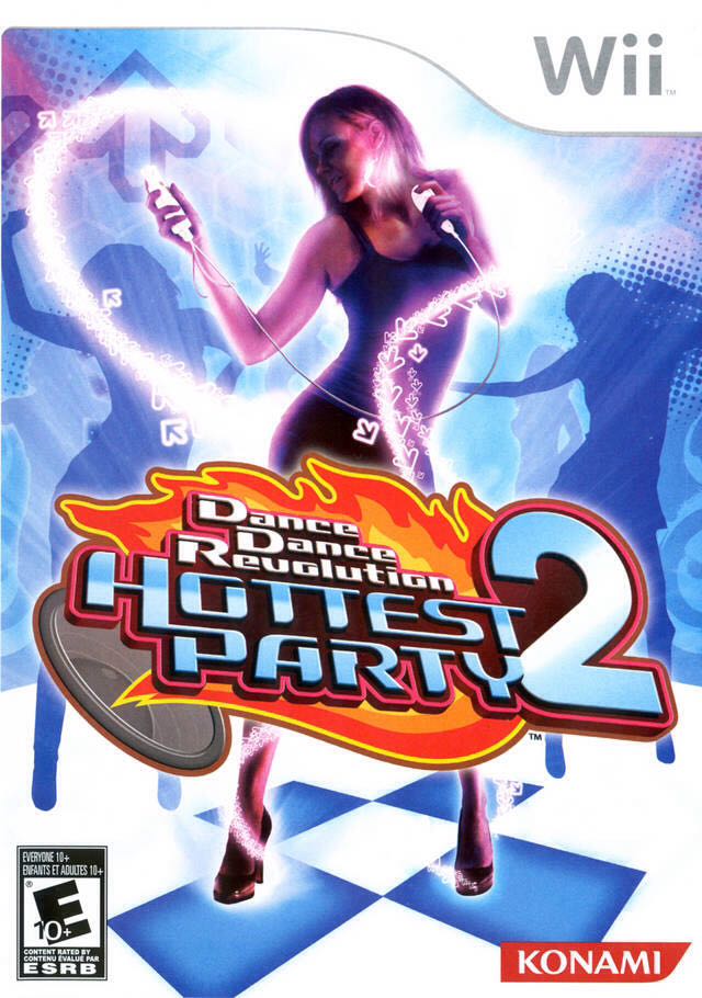 Dance Dance Revolution Hottest Party 2 - Nintendo Wii video game collectible - Main Image 1