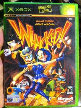 Whacked! - Microsoft Xbox (Presto Studios - 1-4) video game collectible [Barcode 805529137158] - Main Image 1