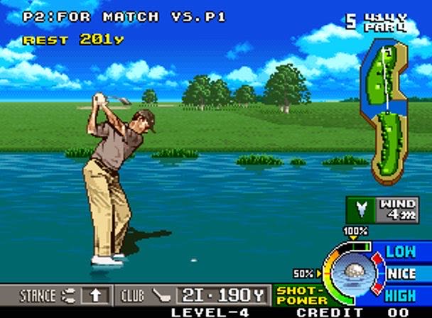 Big Tournament Golf - SNK Neo Geo (SNK) video game collectible - Main Image 4