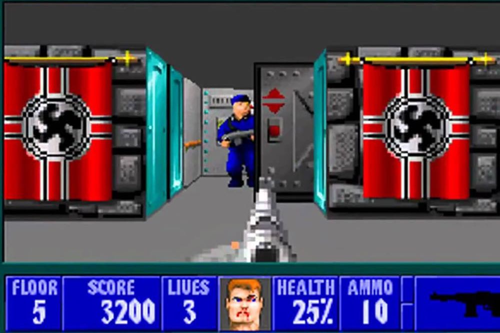 SNES PC Wolfenstein 3D - PC (Imagineer - 1) video game collectible [Barcode 745694002076] - Main Image 4