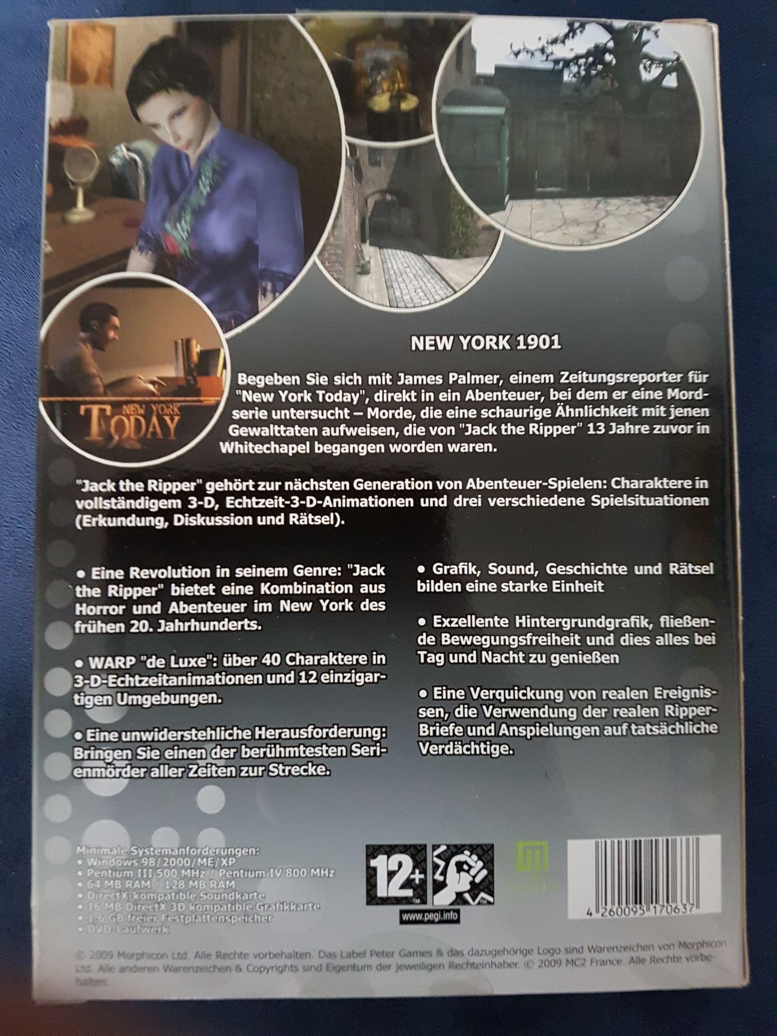 Jack The Ripper - PC video game collectible [Barcode 4260095170637] - Main Image 2