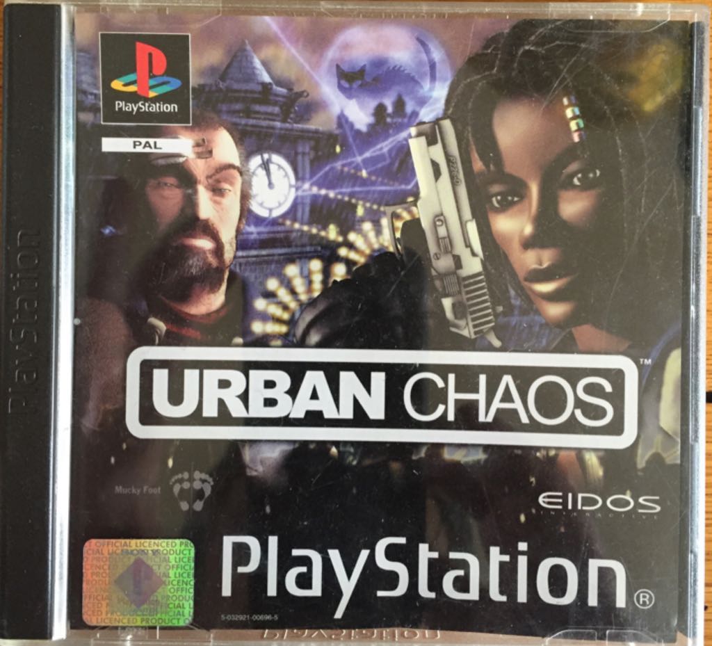 Urban chaos - Sony PlayStation video game collectible [Barcode 5032921006965] - Main Image 1