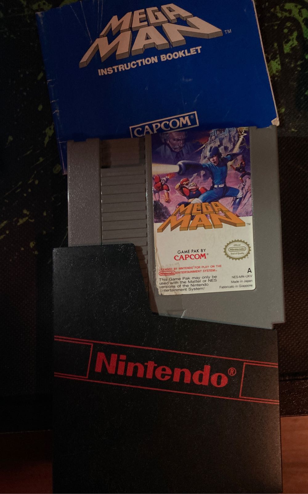 Megaman - Nintendo Game Boy (Capcom - 1) video game collectible [Barcode 8074299066148] - Main Image 3