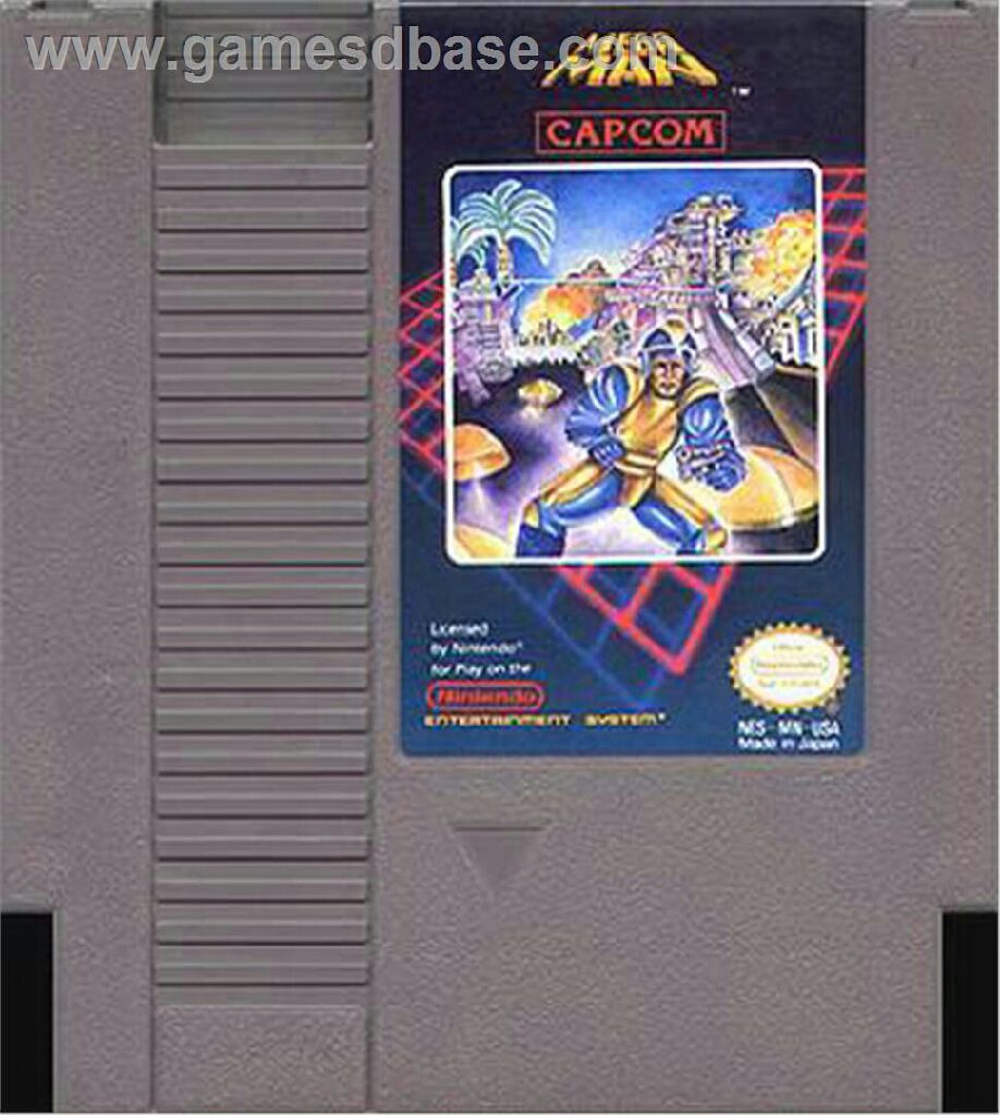 Mega Man - Nintendo Entertainment System (NES) (Capcom) video game collectible - Main Image 2