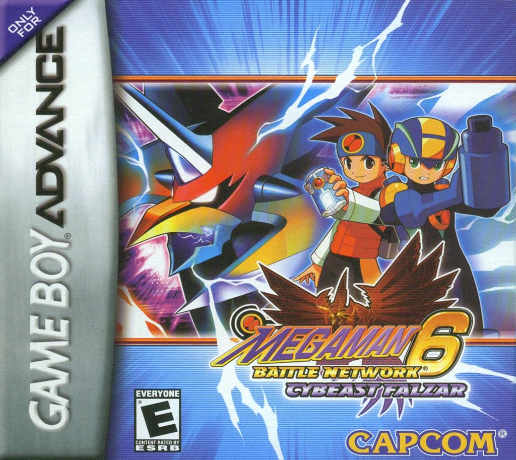 Mega Man Battle Network 6 Cybeast Falzar  video game collectible - Main Image 1